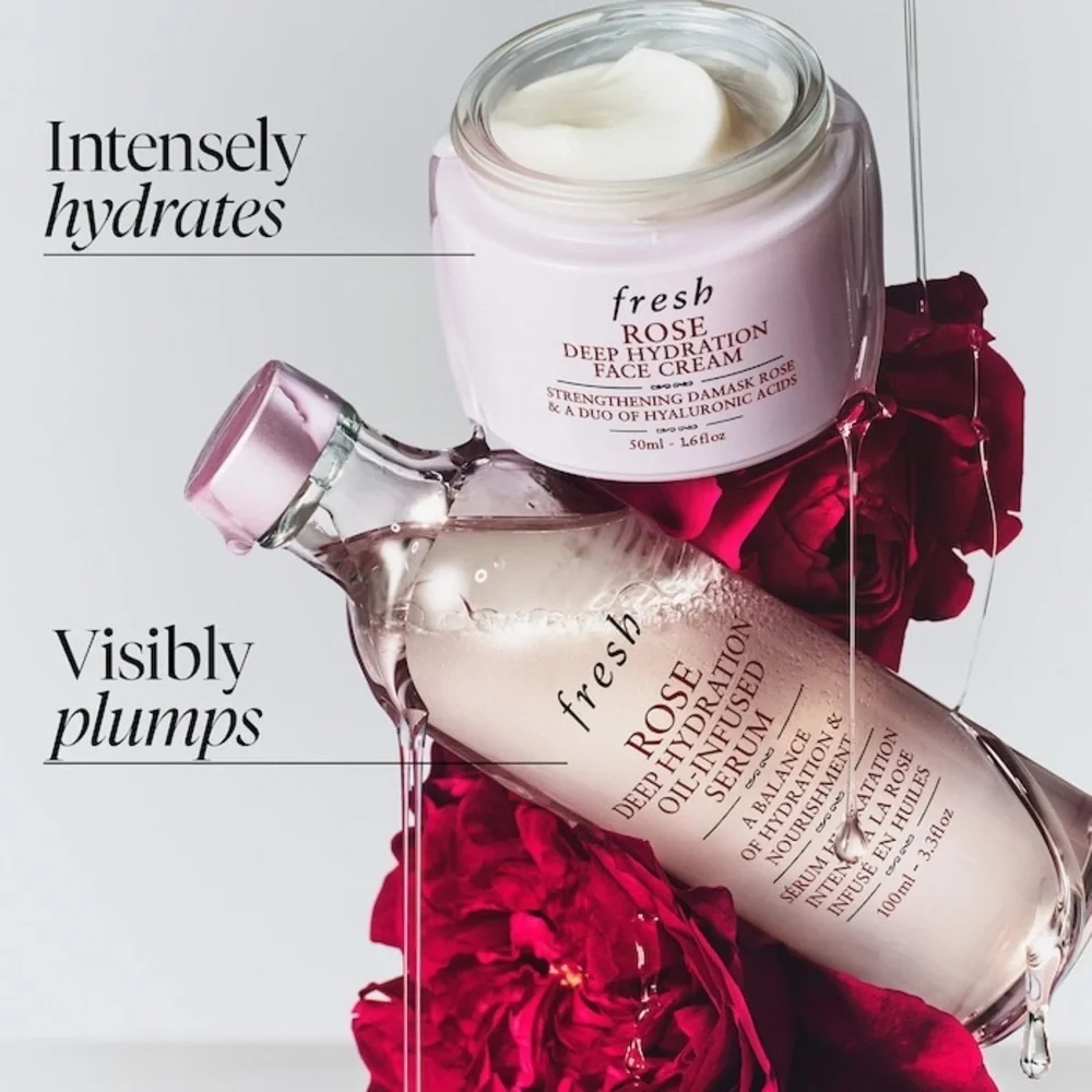 🌹Fresh Rose Deep Hydration Face Cream 50 mL / 1.6 fl oz Brand New in Box